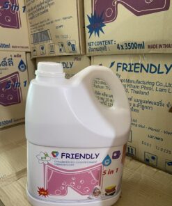 NƯỚC GIẶT XẢ FRIENDLY HỒNG CAN 3,5KG
