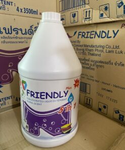 NƯỚC GIẶT XẢ FRIENDLY TÍM CAN 3.5KG