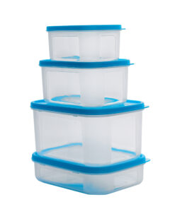 Bộ 4 hộp chữ nhật đa năng Donghea 3 cao (500+800+1500) + 1 thấp 600ml KD0843