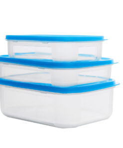 Bộ 3 hộp bảo quản thực phẩm hộp bảo quản thực phẩm chữ nhật vừa Donghea (240+500+900ml) DK8436